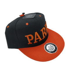 Paris US type cap Adult - orange - side