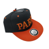 Casquette Paris type US Adulte - orange - côté