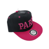 Paris US type cap Adult - pink - side