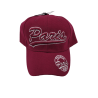 Adult cap Paris Classic - red - face