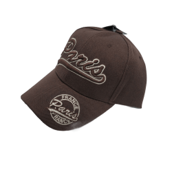 Adult cap Paris Classic - brown - side