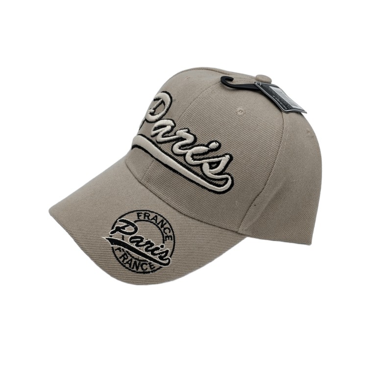 Adult cap Paris Classic - beige - side