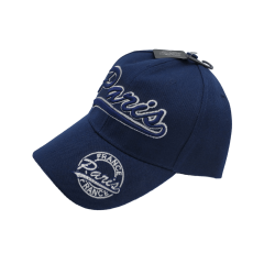 Adult cap Paris Classic - bleu - side
