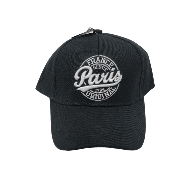 Paris Original Adult Cap - black/white - face