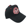 Casquette Adulte Paris Original - noir/rouge - côté