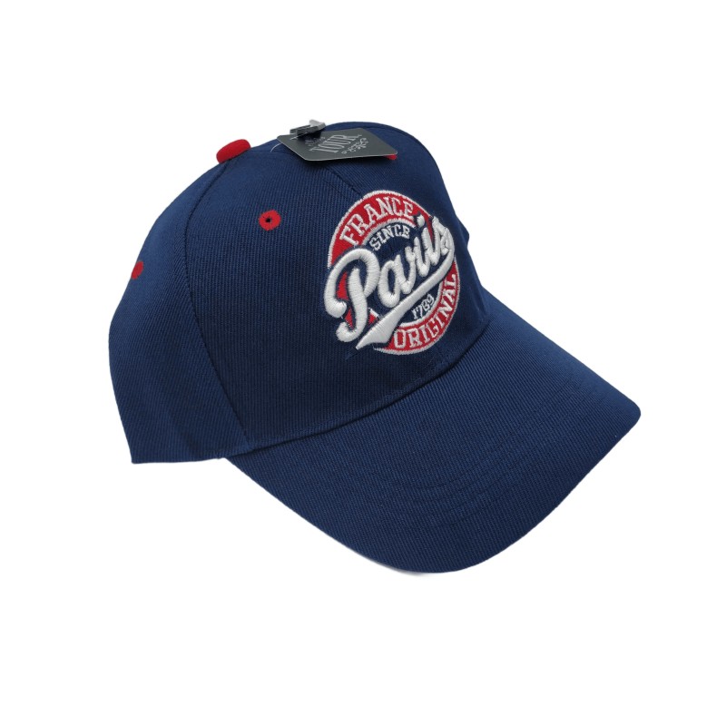 Paris Original Adult Cap - blue/red - side