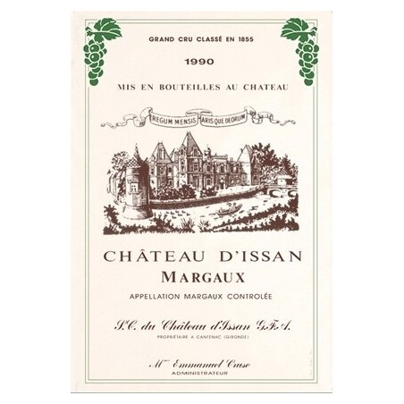 Torchon Château d'Issan - Vignoble de Bordeaux Torchon Château d'Issan - Vignoble de Bordeaux