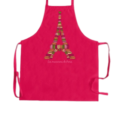 Paris Macaroons Apron - Pink