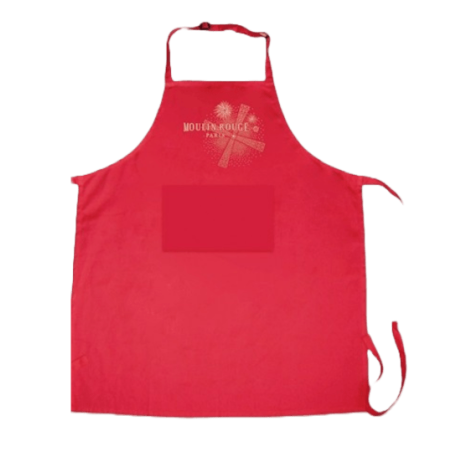 Moulin Rouge "Fireworks" apron