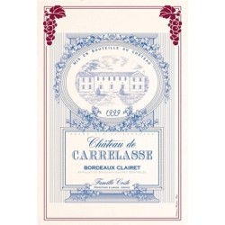 Tea towel Château de Carrelasse - Bordeaux vineyard