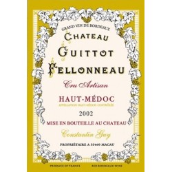 Tea towel Château Guittot - Bordeaux vineyard