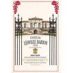 Tea towel Château Leoville Barton - Bordeaux vineyard