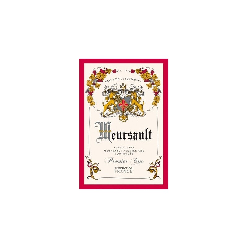 Meursault tea towel - Burgundy vineyard