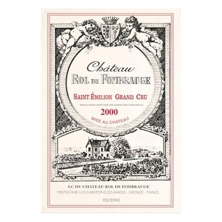 Rol de Fombrauge tea towel - Bordeaux vineyard