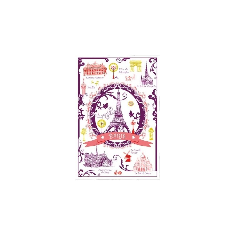 Paris Arabesque tea towel Paris Arabesque tea towel