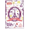 Paris Arabesque tea towel