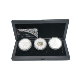 Eiffel Tower Silver Box Set