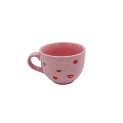 Paris Kissing Bowl - pink - side