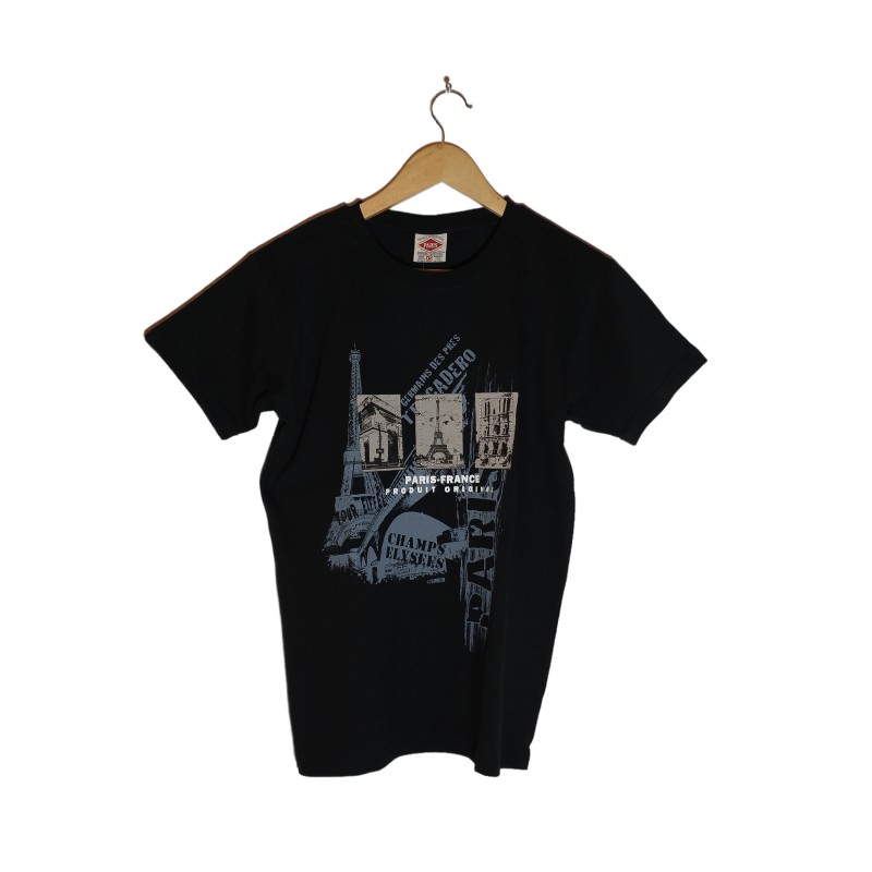 T-shirt 3 Monuments - noir