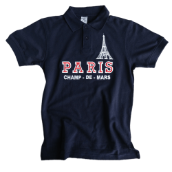 Champ de Mars polo shirt - navy blue