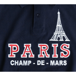 Champ de Mars polo shirt - navy blue - zoom