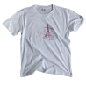 T-shirt Paris Arbre - blanc