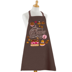 Chocolate Eclairs Apron - Brown