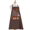 Chocolate Eclairs Apron - Brown