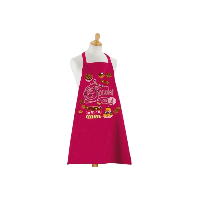Chocolate Eclairs Apron - Pink