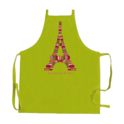 Tablier Macarons de Paris - Vert