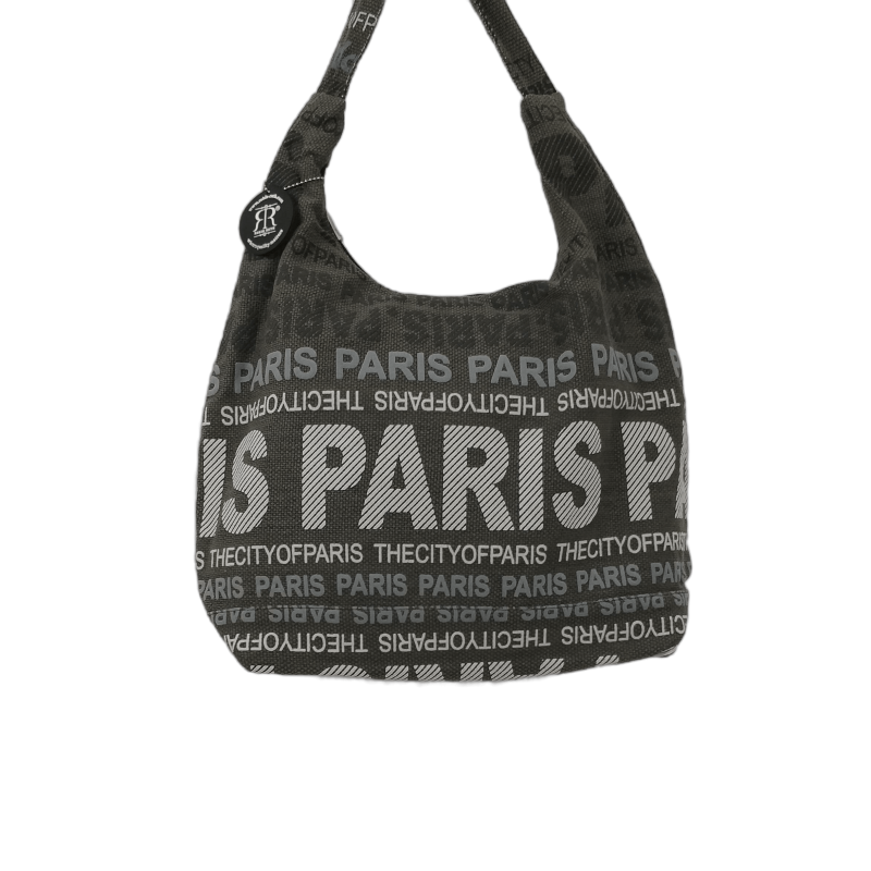 Sac City of Paris - gris blanc