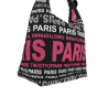 Bag City of Paris - pink white - zoom