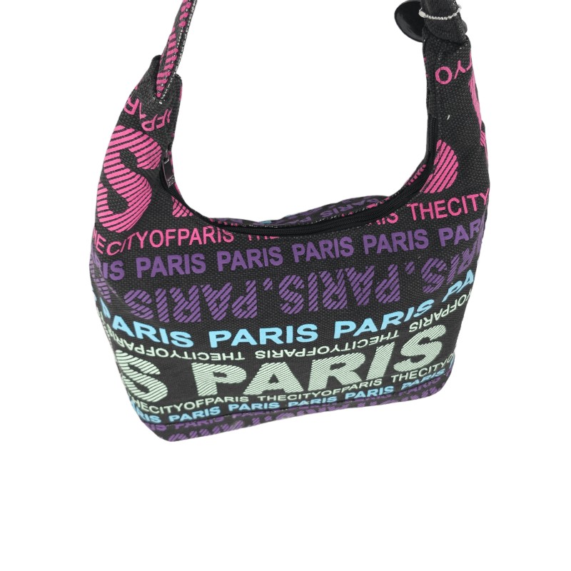 Sac City of Paris - multicolore - haut