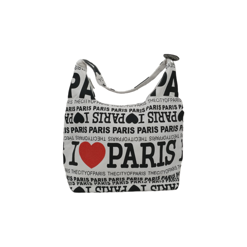 Sac I Love Paris - blanc