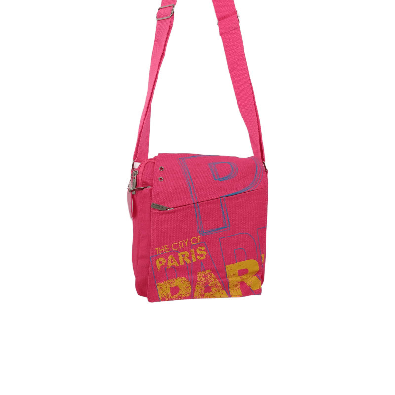 "City of Paris" shoulder bag - pink