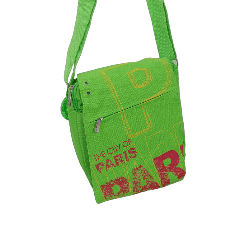 "City of Paris" shoulder bag - green