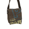 "City of Paris" shoulder bag - brown/blue