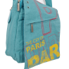 "City of Paris" shoulder bag - blue - zoom