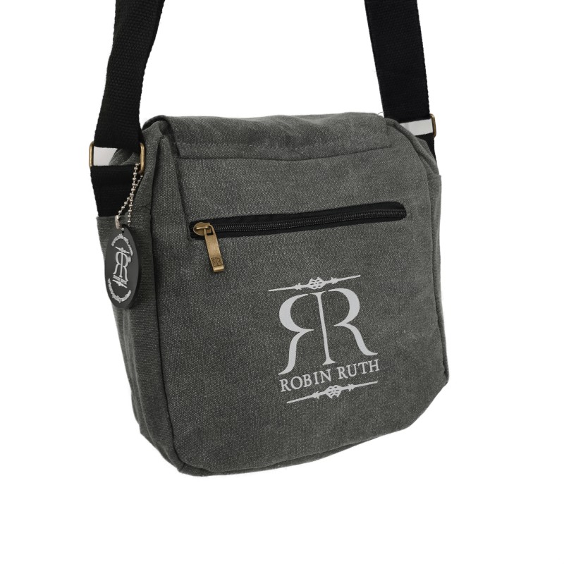 Sac Bandoulière "City of Paris" - gris - arrière