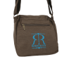 "City of Paris" shoulder bag - brown/blue - back