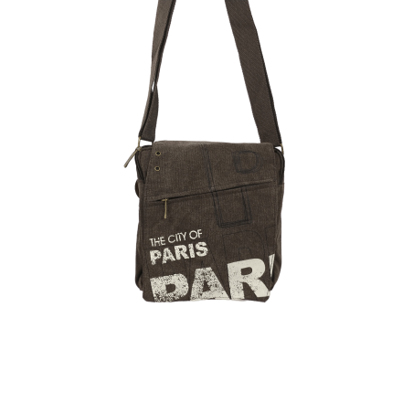 "City of Paris" shoulder bag - brown
