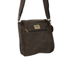 "City of Paris" shoulder bag - brown - back