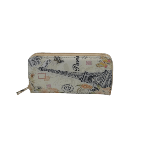Illustrated Paris Wallet - Eiffel Tower Illustrated Paris Wallet - Eiffel Tower