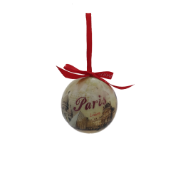 Christmas Balls Ornement Paris Illustrations