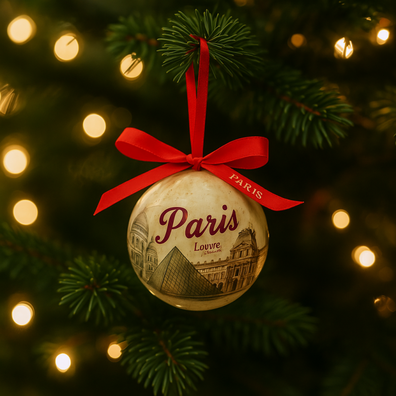 Christmas Balls Ornement Paris Illustrations Christmas Balls Ornement Paris Illustrations