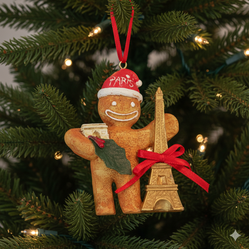 "Gingerbread" Christmas ornament