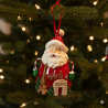 "Santa Claus 2 monuments" Christmas ornament