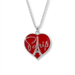 Heart necklace Paris