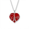 Collier Cœur Paris - rouge