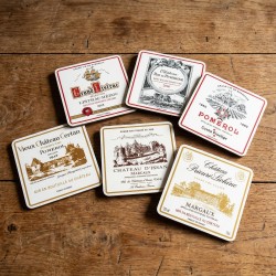 Dessous de Verre Vins de Bordeaux